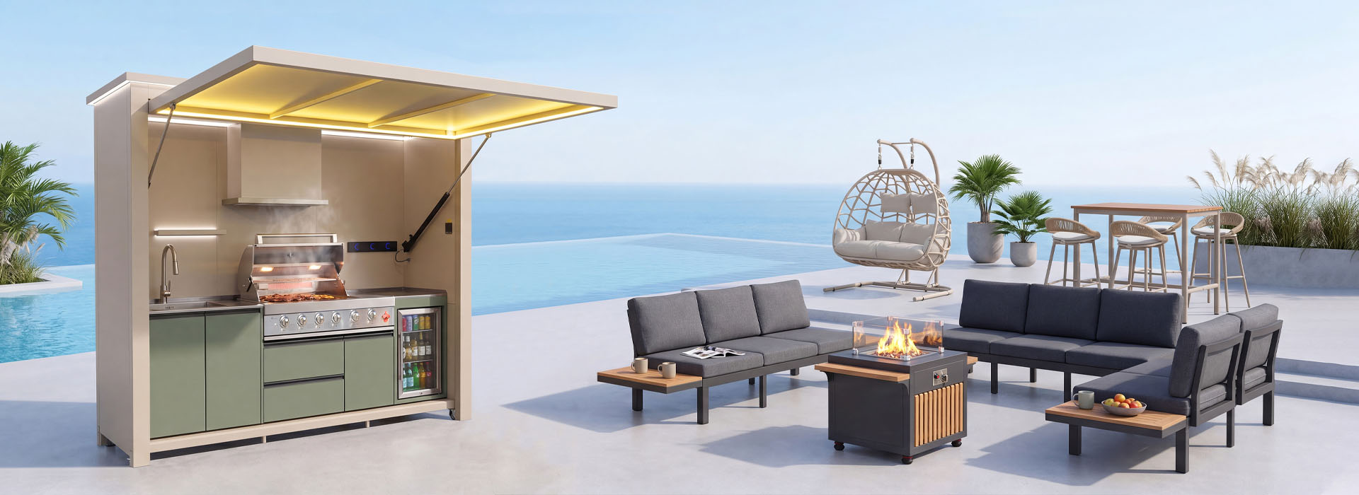 Aluminum Outdoor Kitchen Solutions
