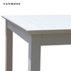 Modern Aluminum Slat Top Bar Table (BT059)