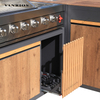 Custom Aluminum Modular Outdoor Kitchen (KC-16)