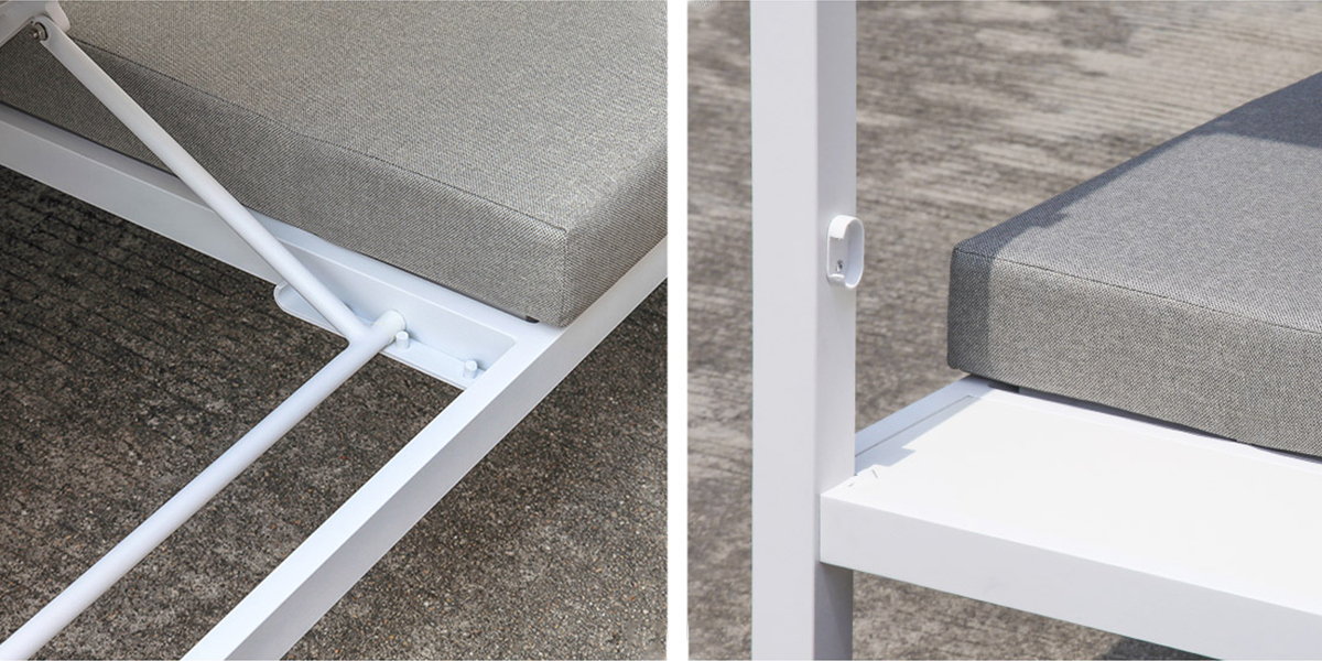 Outdoor Commerical Double Daybed (DB-06)