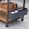 Aluminum Outdoor Dining Trolley (DC-03)