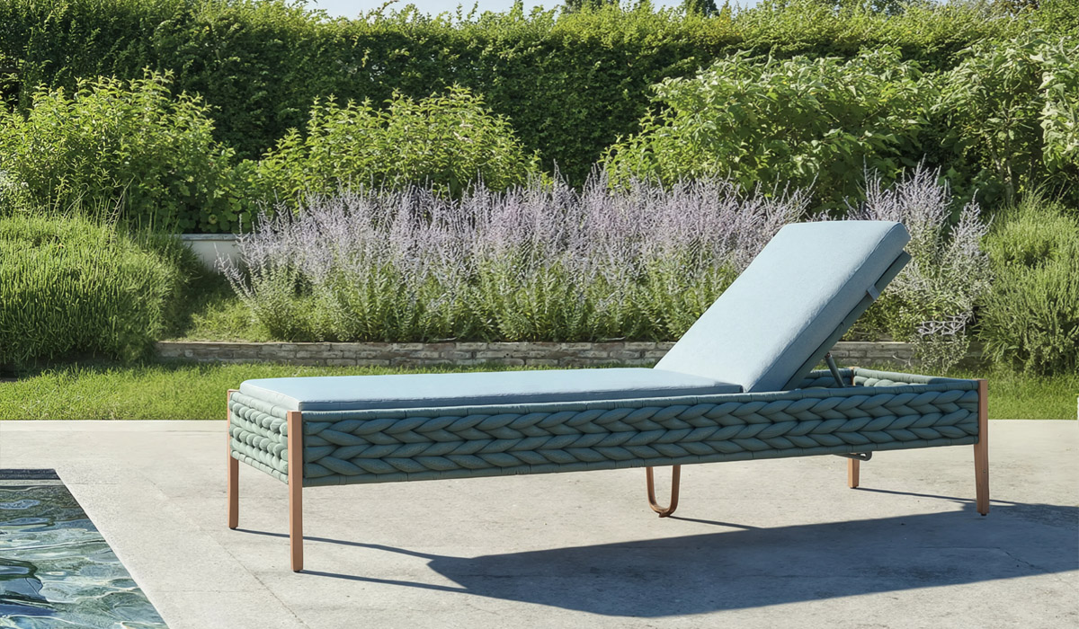 Outdoor Aluminum Sun Lounger (MB4122)