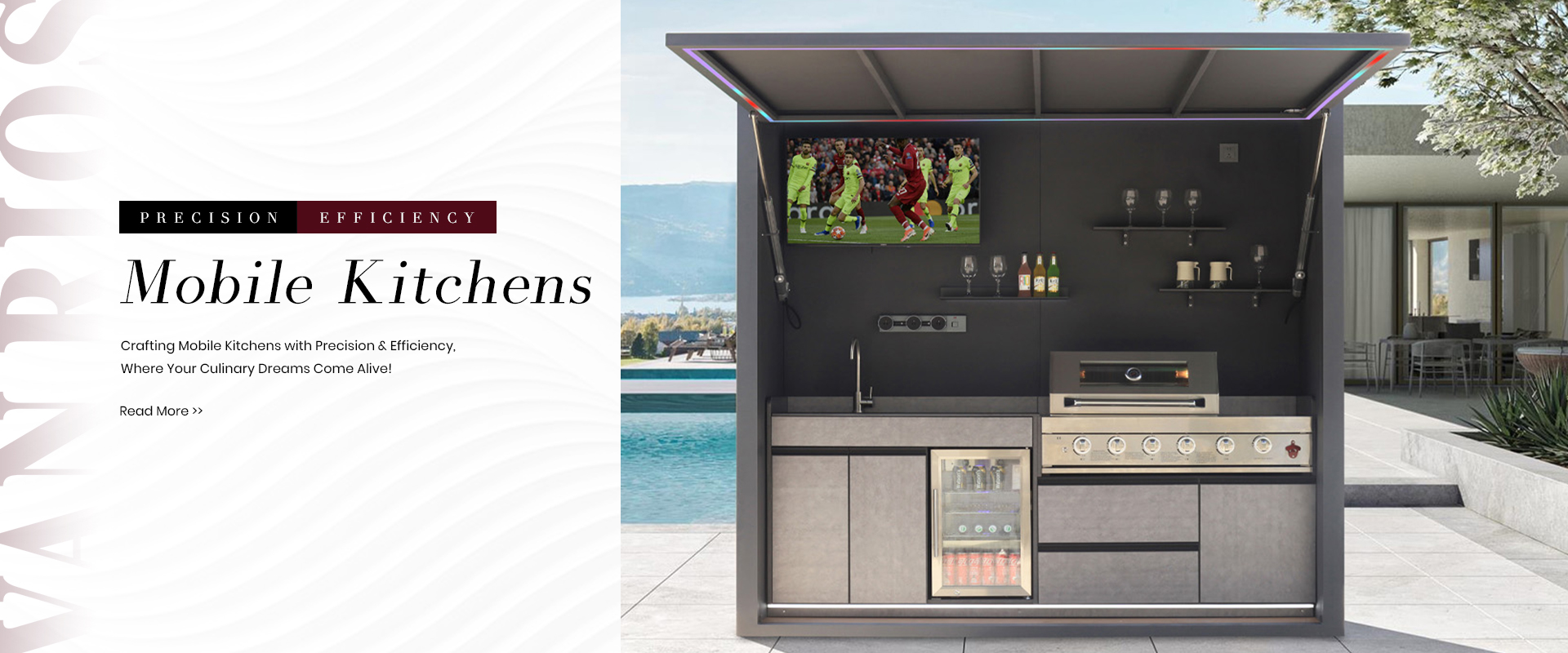Precision Efficiency Mobile Kitchens
