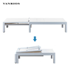 Retractable Sun Lounger with Wheels (MB4108)