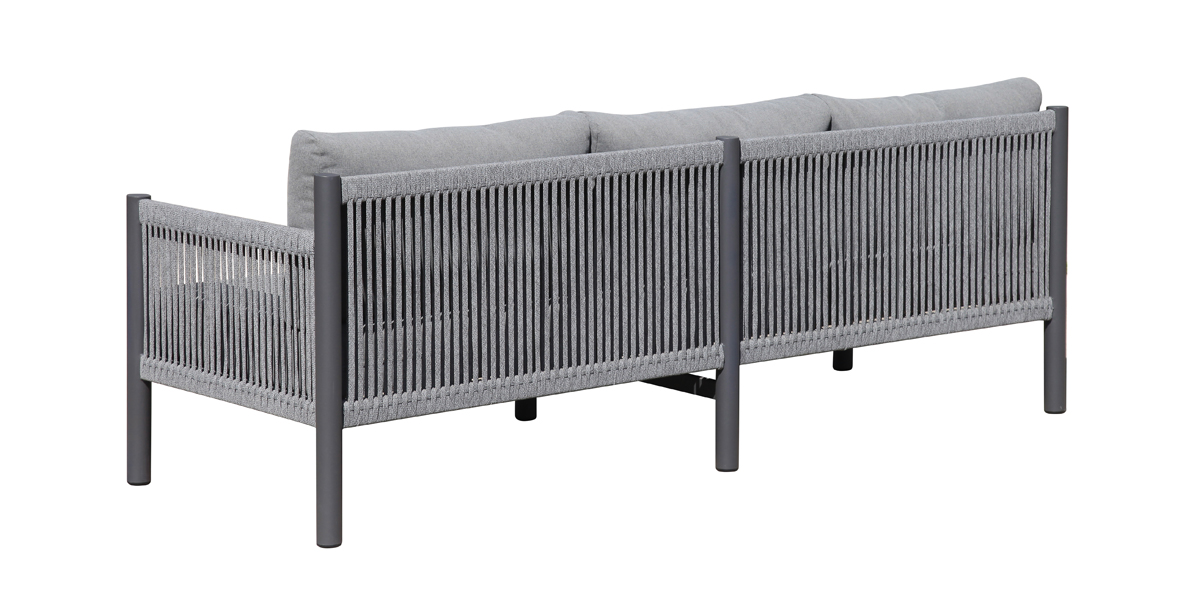 Aluminum Sofa Set Weaving with Rope for Garden, Villa (SF3094)