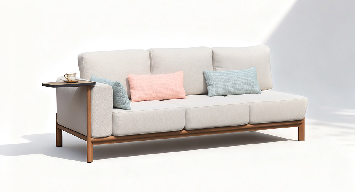 Modern Alumnium Modular Outdoor Sofa (GF2227)