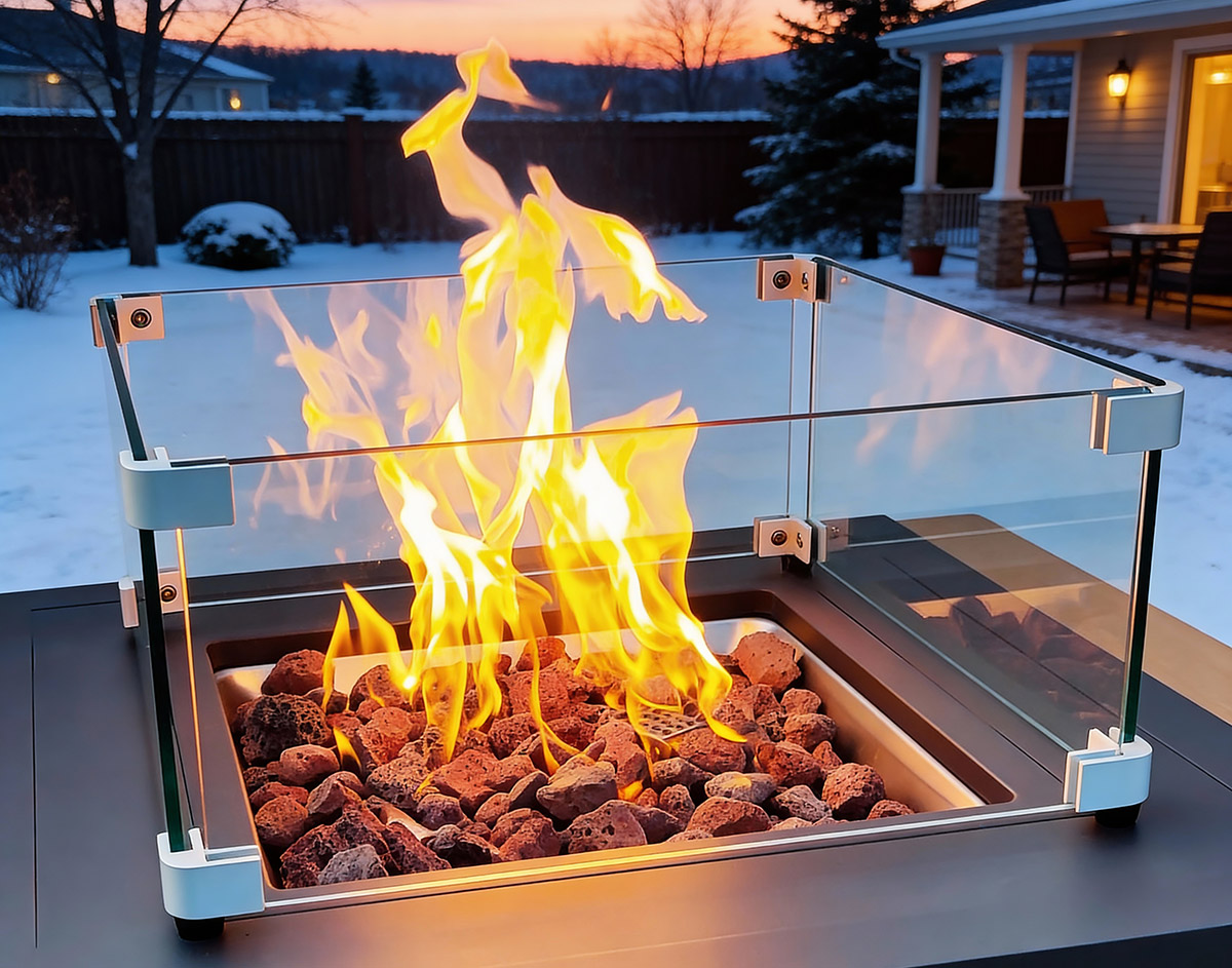 Aluminum Firepit Table Manufacturer （FP-02)
