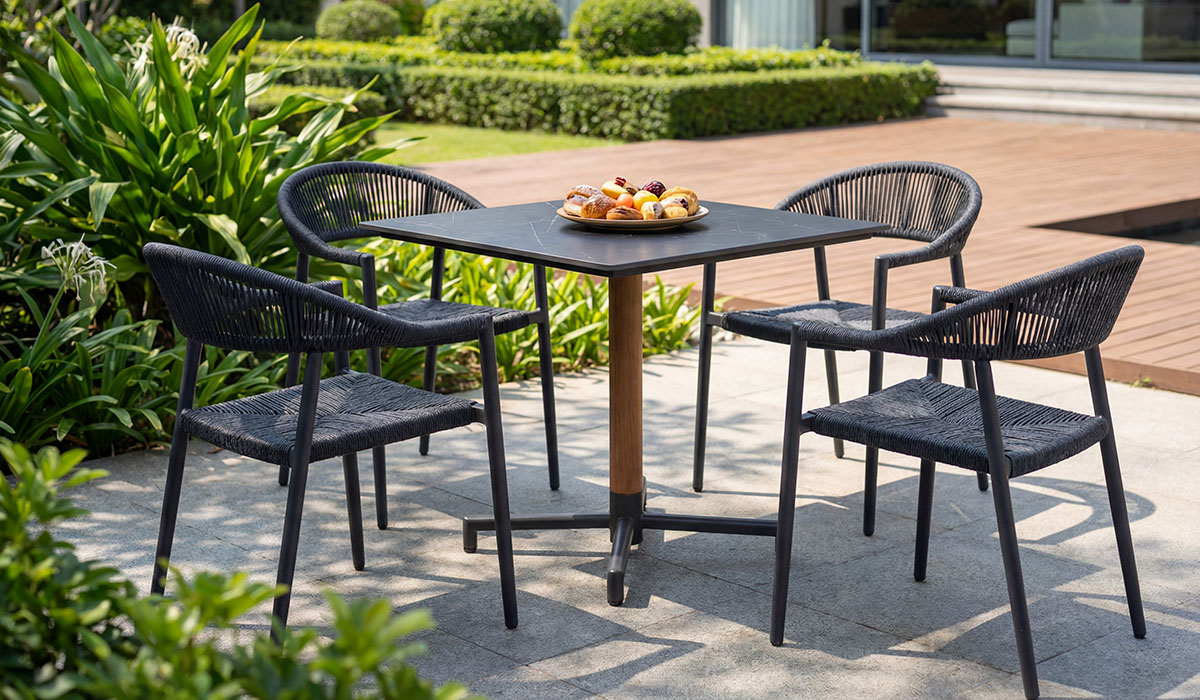 Commerical Wicker Aluminum Chair ( MB4170)