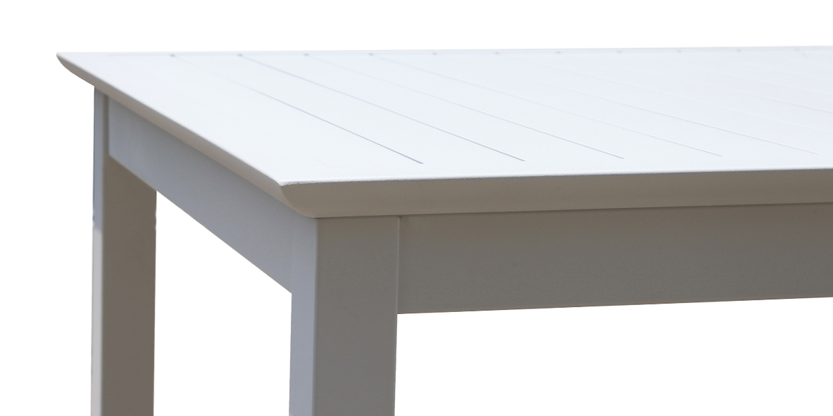 Modern Aluminum Slat Top Bar Table (BT059)