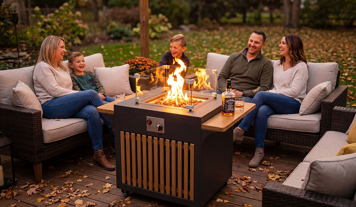 Aluminum Firepit Table Manufacturer （FP-02)