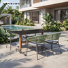 New Style Factory Direct Outdoor Dining Table Set (CT075)