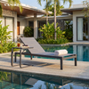 Hot Sell Aluminum Sun Lounger for Swimming Pool (MB4090)