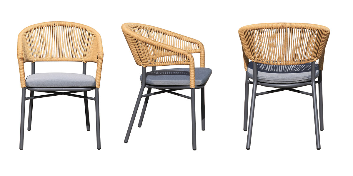 Hot Sell Good Quality Garden Dining Chair for Project (MB4125)