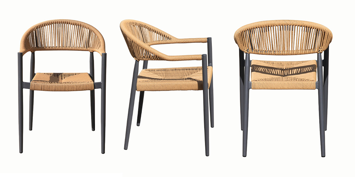 Commerical Wicker Aluminum Chair ( MB4170)