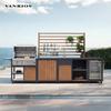 High Quality Waterproof Outdoor Kitchen with Grill And Fridge (KC-14B)
