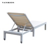 Retractable Sun Lounger with Wheels (MB4108)