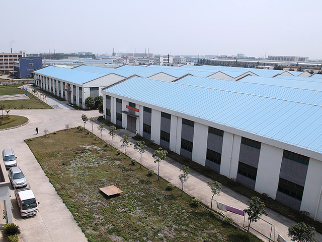 Aluminum outdoor furniture factory exterior building
