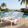 Hot Sell Aluminum Sun Lounger for Swimming Pool (MB4090)