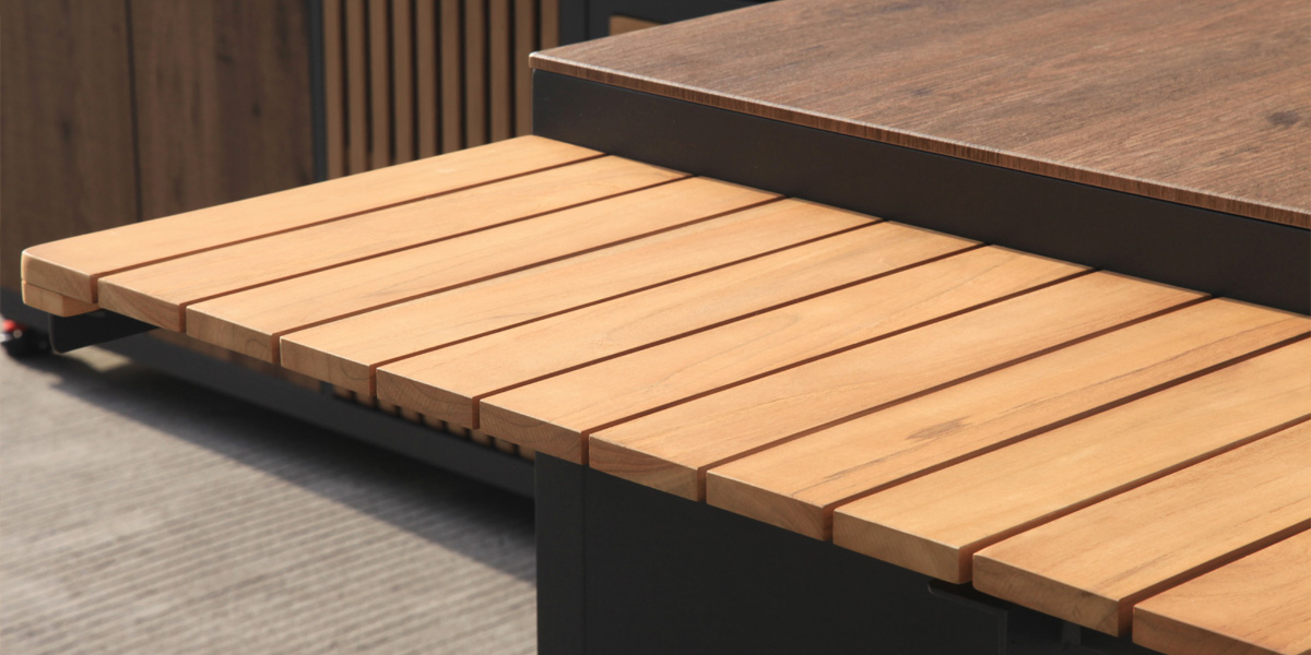 Custom Aluminum Modular Outdoor Kitchen (KC-16)