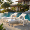 Retractable Sun Lounger with Wheels (MB4108)