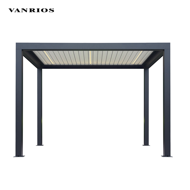 Motorized Louvre Waterproof Alumium Pergola (PG-01)