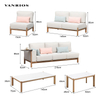 Modern Alumnium Modular Outdoor Sofa (GF2227)