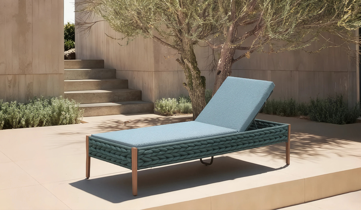 Outdoor Aluminum Sun Lounger (MB4122)