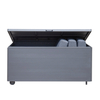 All-Weather Powder-Coated Aluminum Outdoor Deck Cushion Storage Box Container Chest Cabinet Furniture GC-04