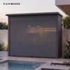 Corrosion-Resistant Architectural Aluminum BBQ Kitchen Pod with Windproof Curtain