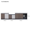 VANRIOS 3.3-Meter Grand All-Aluminum Outdoor Kitchen Island with Pizza Oven KC-07