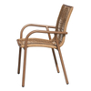 Heavy-Duty All-Weather Outdoor Patio Chair for Hotel Garden and Dining Venues
