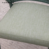 Low-Maintenance Outdoor Aluminum Bistro Chair with Hand-Woven Waterproof Olifen Rope Frame