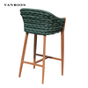 Heavy-Duty Aluminum Frame Breathable Mesh Sling Commercial Terrace Bar Chair Seat BY4121