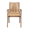 Heavy-Duty All-Weather Outdoor Patio Chair for Hotel Garden and Dining Venues