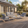Low-Maintenance Modular Aluminum Patio Sectional Furniture Set for Contract Projects GF2225