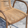 Heavy-Duty All-Weather Outdoor Patio Chair for Hotel Garden and Dining Venues