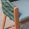 Heavy-Duty Aluminum Frame Breathable Mesh Sling Commercial Terrace Bar Chair Seat BY4121