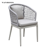 Corrosion-Resistant Outdoor Garden Dining Set with Wood-Look Aluminum Slatted Tabletop MB4079