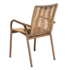 Heavy-Duty All-Weather Outdoor Patio Chair for Hotel Garden and Dining Venues