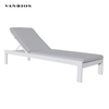 UV Resistant Heavy Duty Outdoor Aluminum Frame Sling Sun Lounge Chair for Hotel Pool and Resort MB4081