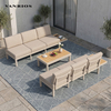 Modern Luxury Modular Outdoor Aluminum Garden Sofa Set - Weatherproof Patio Couch for Villa & Hotel GF2231
