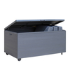 All-Weather Powder-Coated Aluminum Outdoor Deck Cushion Storage Box Container Chest Cabinet Furniture GC-04