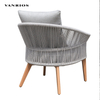 Corrosion-Resistant Powder-Coated Aluminum Patio Lounge Sofa Set GF2217