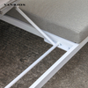 Weather-Resistant Powder-Coated Aluminum Sun Lounge Daybed with Waterproof Canopy